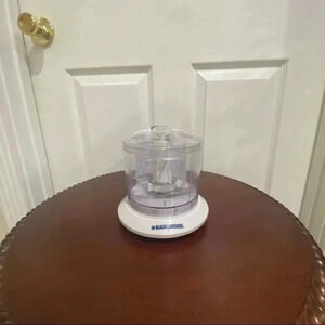 Black and decker mini chopper